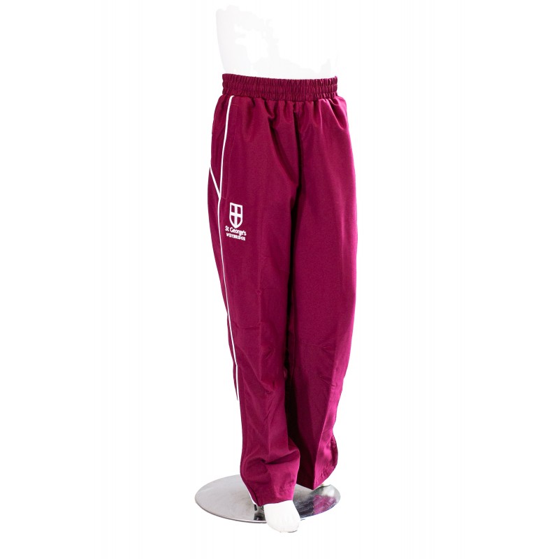 Maroon Tracksuit Bottoms